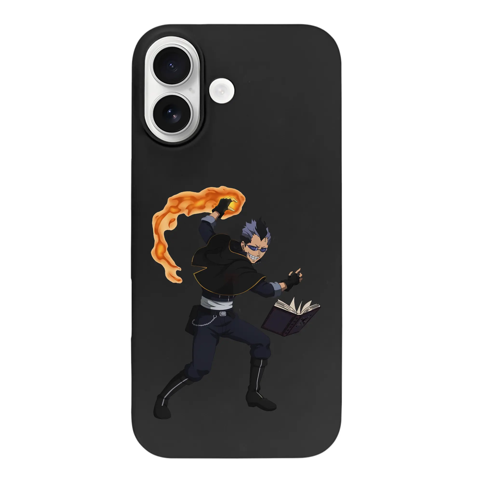 ブラッククローバー グッズ マグナ・スウィング - iPhone 17 シリーズ シリコンケース 薄型 耐衝撃 指紋防止 ソフトタッチカバー 精密フィット 傷防止 保護ケース iPhone 17/17 Air/17 Pro/17 Pro Max 対応